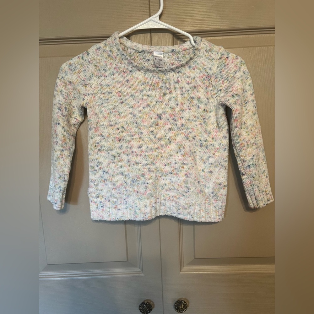 Carter's Speckled Knit Kids Sweater